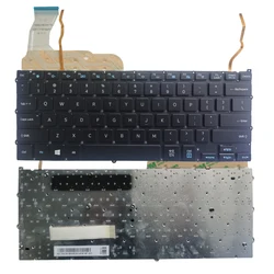 Teclado de ordenador portátil con retroiluminación, accesorio para Samsung NP940X3G, NP940X3F, 940X3G, 940X3F