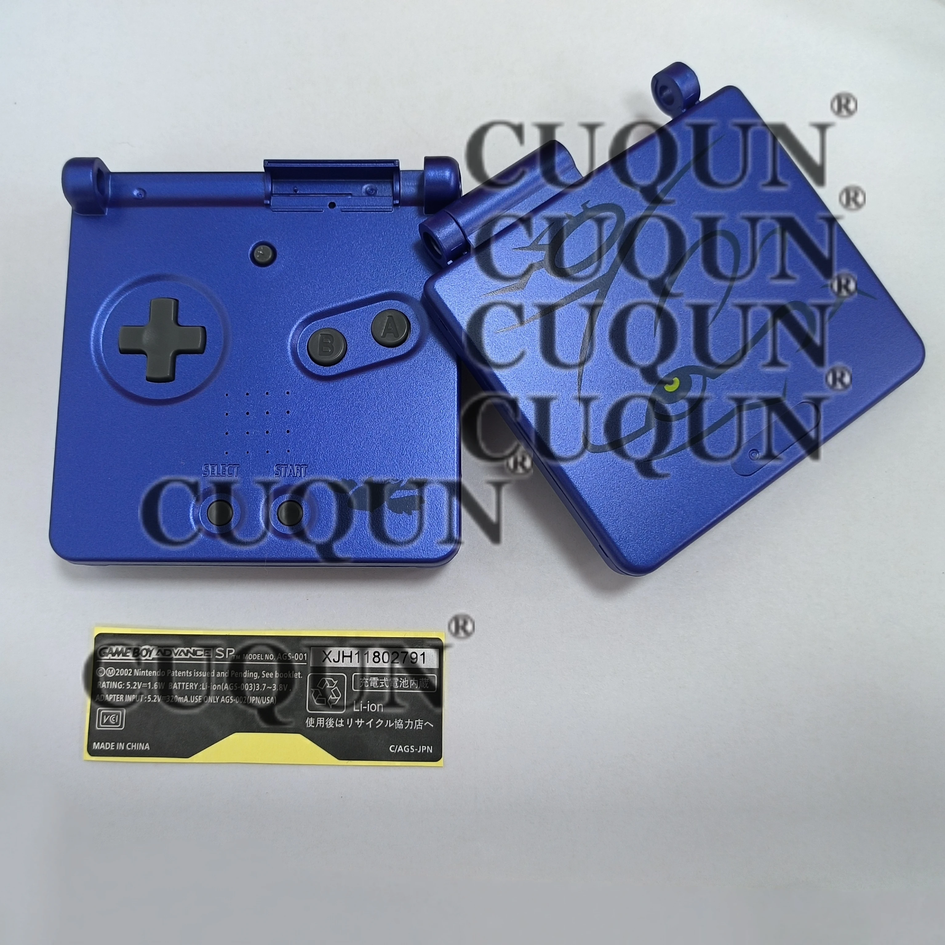 Carcasa de consola de repuesto para GBA SP con lente de plástico - imagen 4