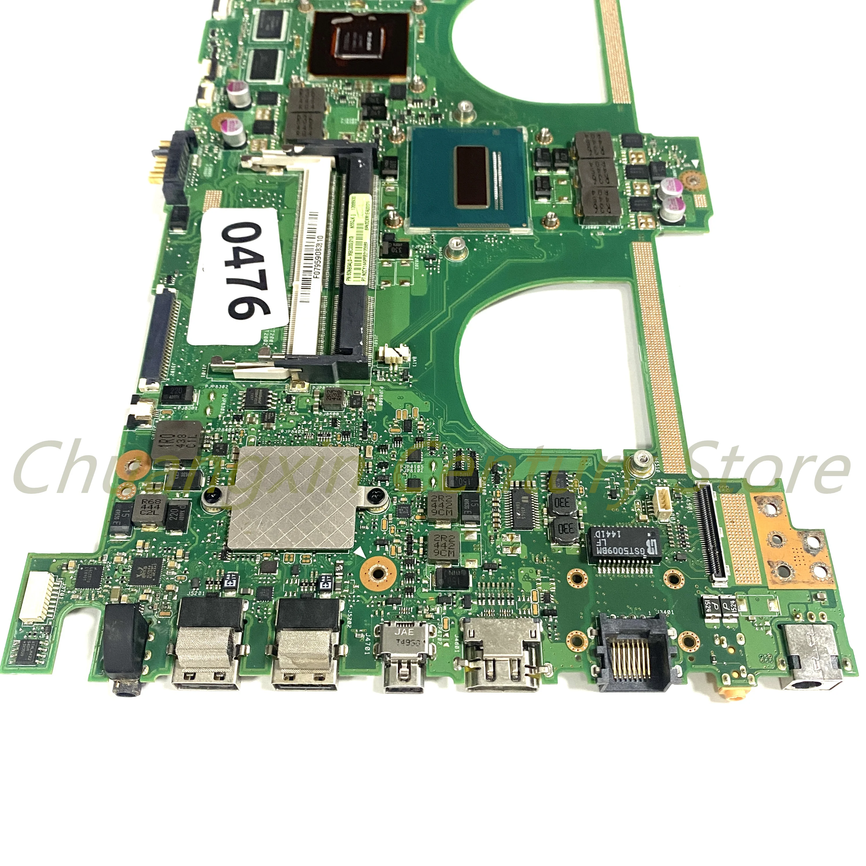 Para ASUS N550J N550JK N550JX G550J G550JV G550JK G550JX placa base para ordenador portátil N550JV con CPU I5 I7 GT750M GTX850M GPU 100% probado - imagen 3