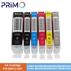 Cartucho de Tinta PGI-850/CLI-851 XL para Canon Pixma