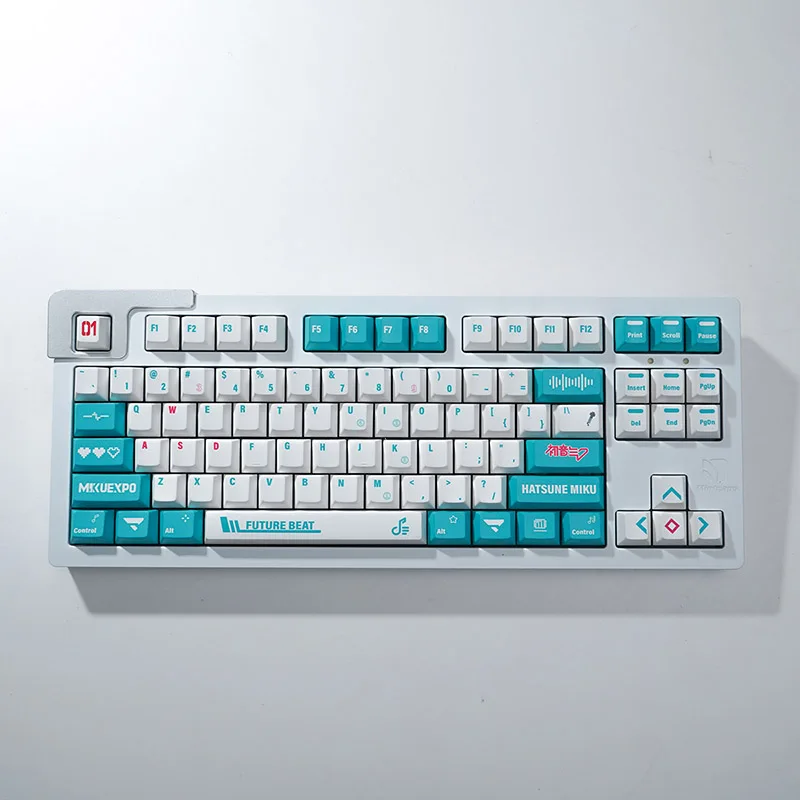 Juego grande de teclas PBT Dye Sub Anime para teclado mecánico GMK Clones, teclas en inglés, perfil Cherry con barra espaciadora 6.25U - imagen 3