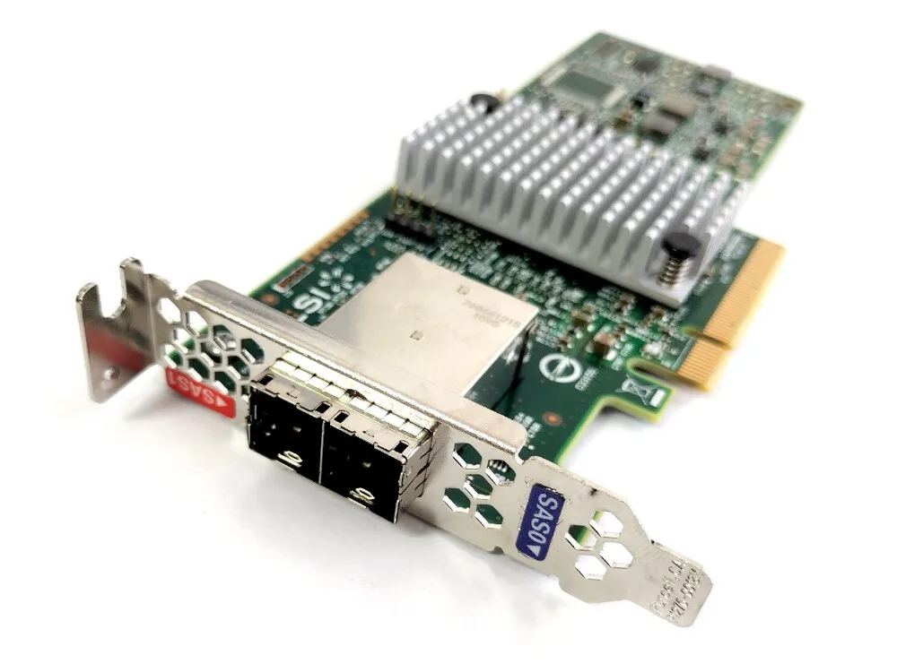 Broadcom LSI SAS 9300-8e SATA / SAS HBA Controlador externo de 8 puertos 12 Gbps PCIe x8- - imagen 3