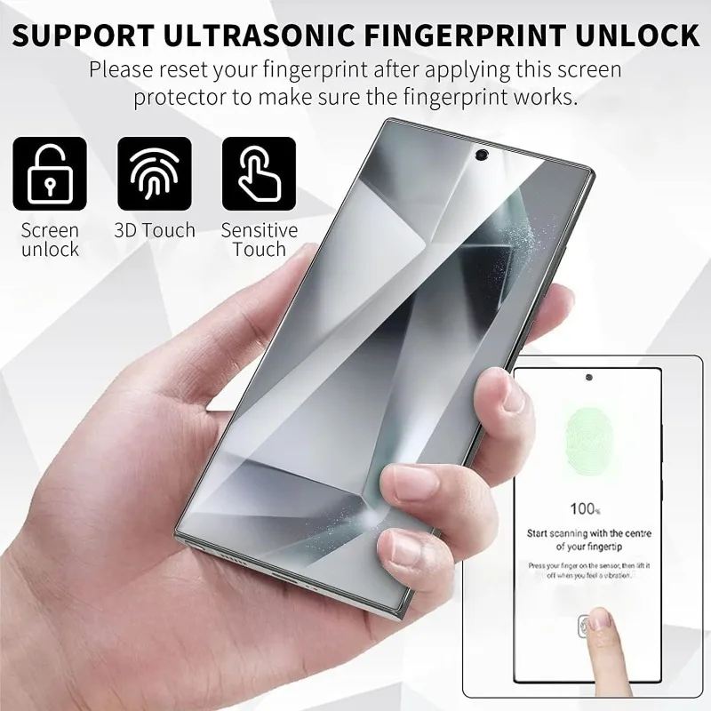 un teléfono con escáner de huellas digitales