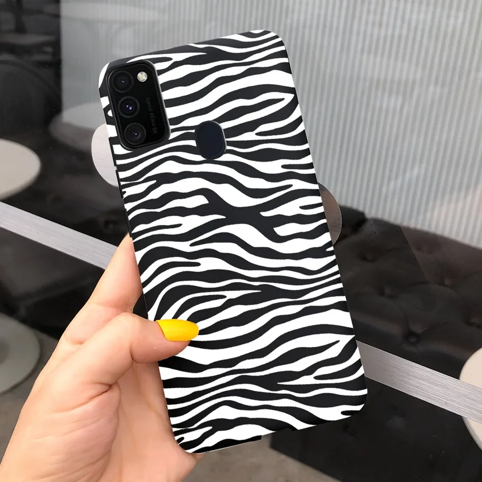 Funda trasera de silicona suave para Samsung M21 2020, carcasa de teléfono con flores a la moda para Samsung M30S, SM-M215F, M, 30S, Coque - imagen 4