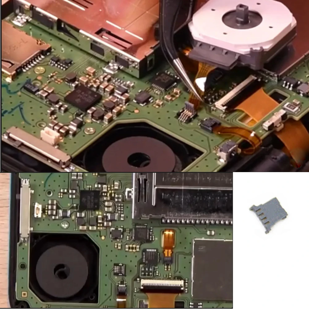 Original para Nintendo 2DS para nuevo enchufe de puerto de cinta de pantalla táctil 3DS para 3DS / 3DS XL LL pieza de repuesto conector de 4 pines - imagen 5