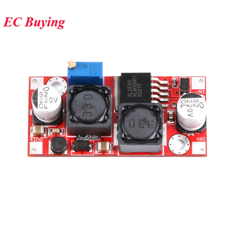 10Pcs/1pc XL6009 DC-DC Adjustable Boost Buck Step Up Down Converter Power Modul 20W 5-32V to 1.2-35V High Performance Low Ripple - imagen 4