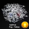 100pcs Fog-Yellow