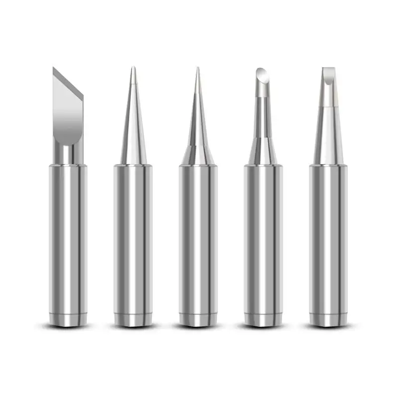 1 Uds punta de pistola para soldar plateada serie 900M-T punta de hierro de roca sin plomo 900M-T-K/900M-T-B/900M-T-I/900M-T-3C - imagen 2
