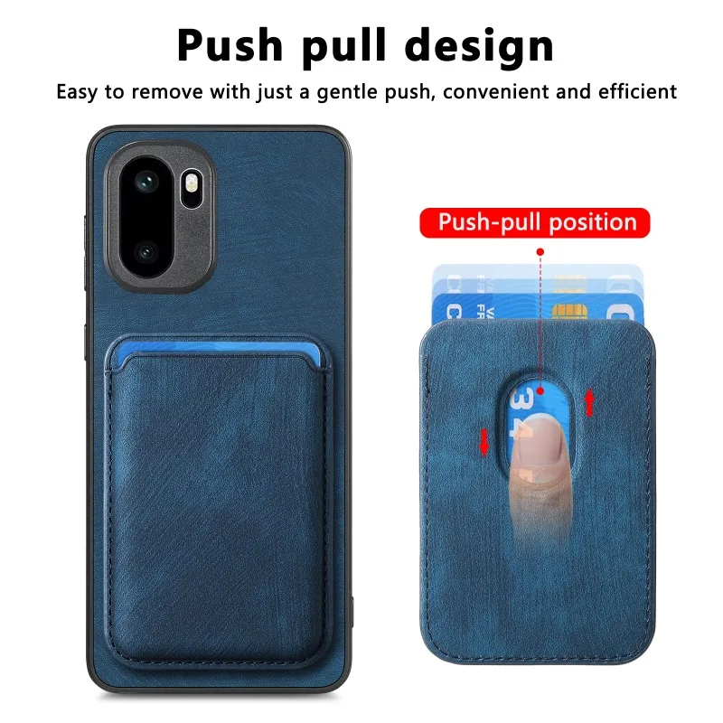 Para Funda de cuero Magsafe para Oneplus ACE 6T ACE6 T magnética desmontable 2 en 1 funda con soporte para tarjetas y billetera para One Plus 15R - imagen 3