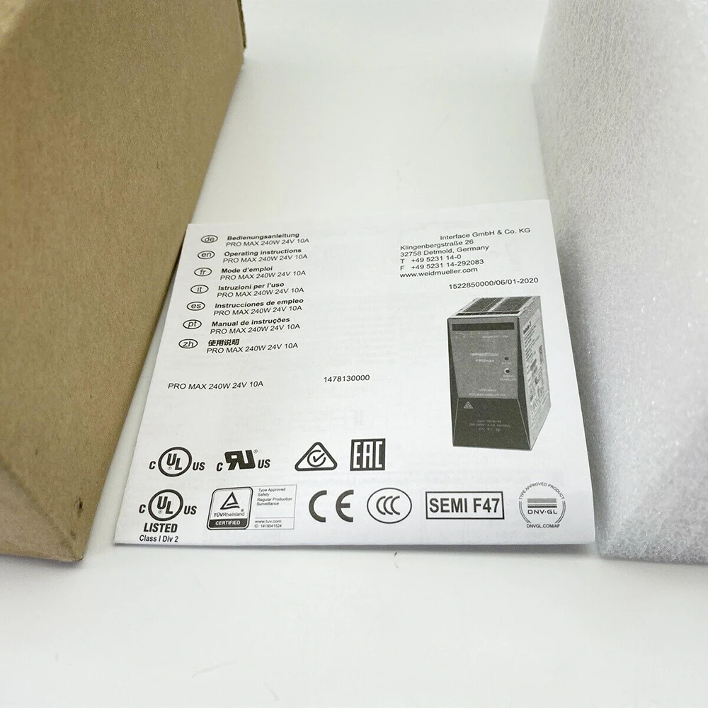 PRO MAX 240W 24V 10A 1478130000 Fuente de alimentación conmutada - imagen 3