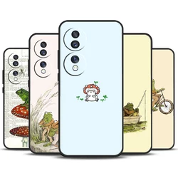 Funda Silicona Honor Diseño Ranita Tierno Antigolpes