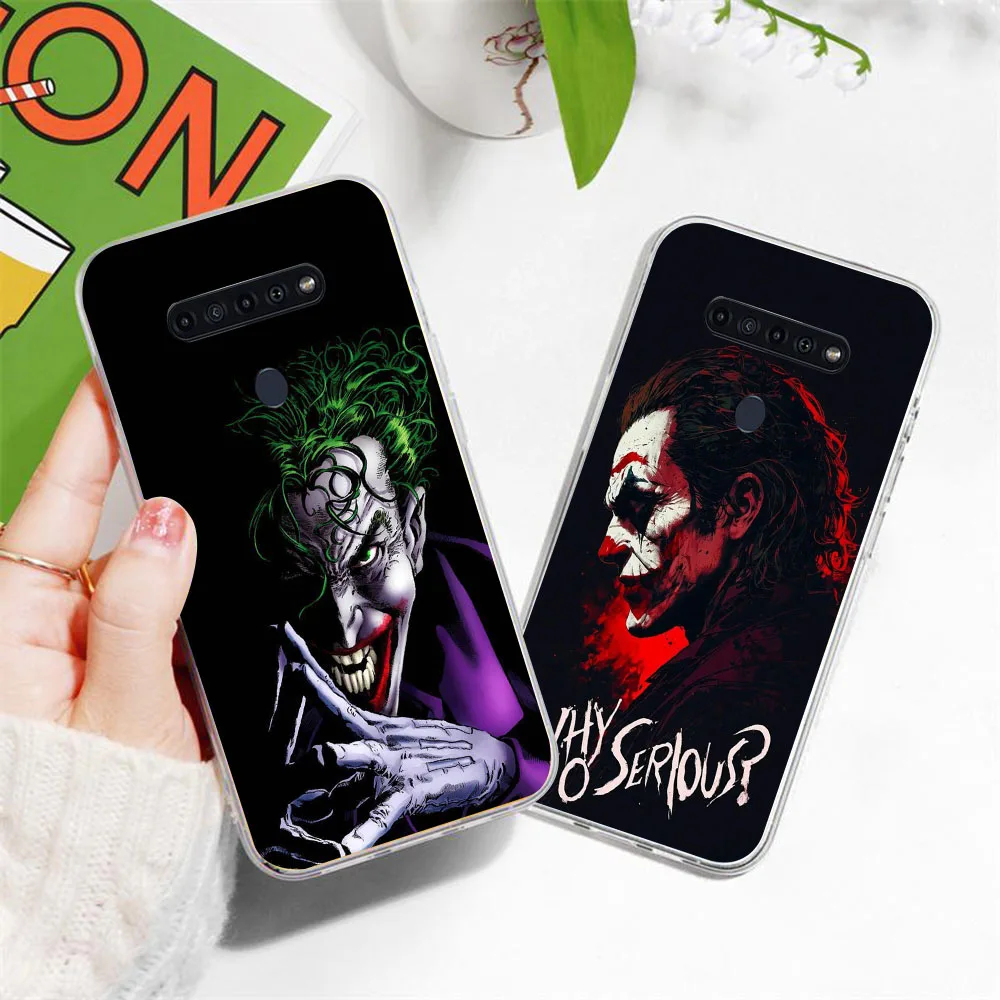 BD-60 The Joker funda transparente para LG K50S K50 K61 G8 THINQ5 V40 V50 K40 ThinQ Q60 K51S G8x K40S K41S Q61 V60 - imagen 5