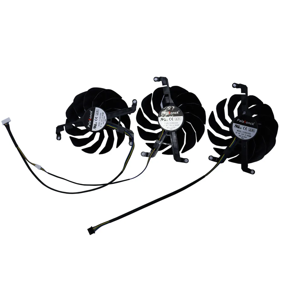 Ventilador para tarjetas gráficas, enfriador de vídeo VGA, T 129215 SU, para GALAX RTX 3060 3070 3080 3090Ti - imagen 4