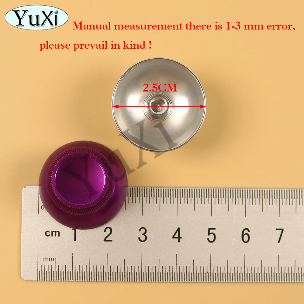 1Set For Xbox 360 Aluminium Metal ABXY Bullet Button 3D Analog Joystick Thumbstick Grip Caps Gamepad Controller Repair Parts - imagen 3