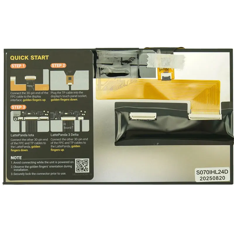 LattePanda IOTA/3 Delta pantalla táctil de bisel estrecho eDP IPS de 7 pulgadas para interfaz visual de alta calidad - imagen 2