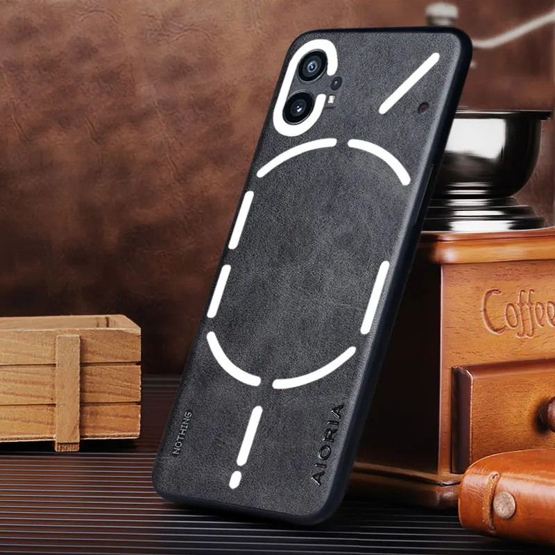 Funda para nada teléfono 1 2 Phone1 funda fina a prueba de golpes mate funda trasera de cuero para nada phone2 phone1 funda capa - imagen 2