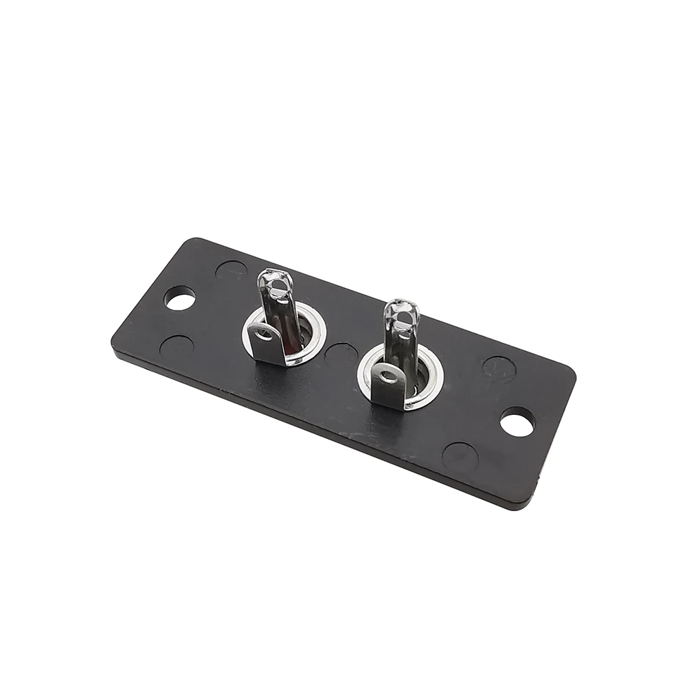 Conector hembra RCA de 2 vías, Terminal de placa de Panel de pared, entrada de chasis Phono, adaptador AV de Audio, 2/5 Uds. - imagen 3