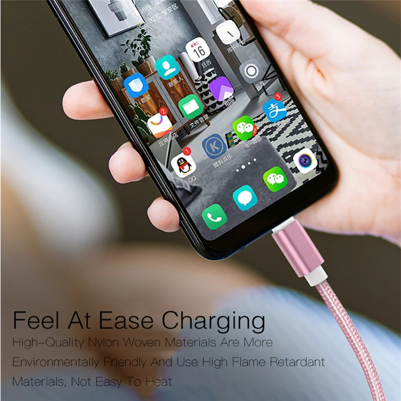 Cable de carga rápida USB tipo C para Huawei Mate60 P50 Nova 9 Honor 80 Xiaomi 13 Redmi K60 Note11 OPPO Realme Samsung Cable cargador - imagen 2