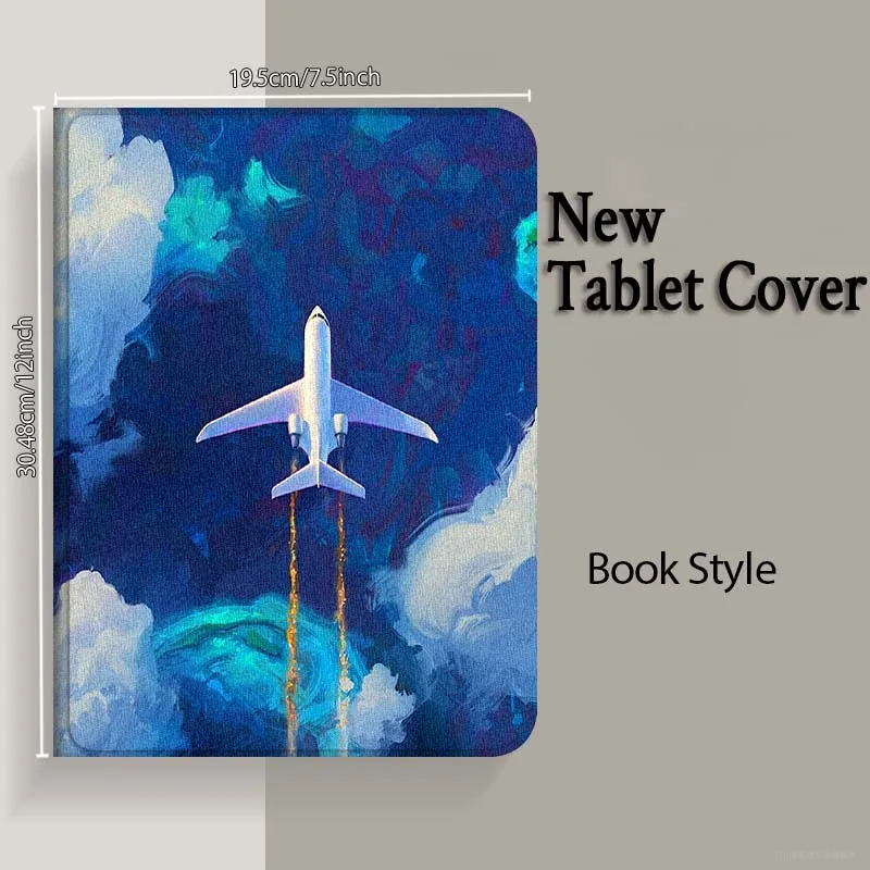 Moda cielo arte del avión para Huawei Honor Tab Magic Pad GT 6 X9 X8A X8 V8 V7 9 8 2 3 13,3 10 Pro pulgadas funda para tableta - imagen 5