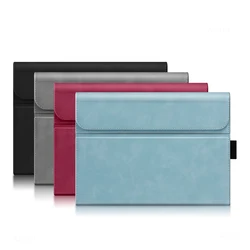 Funda Cuero PU Microsoft Surface Pro 11 / 10 / 9 – Con Soporte Integrado