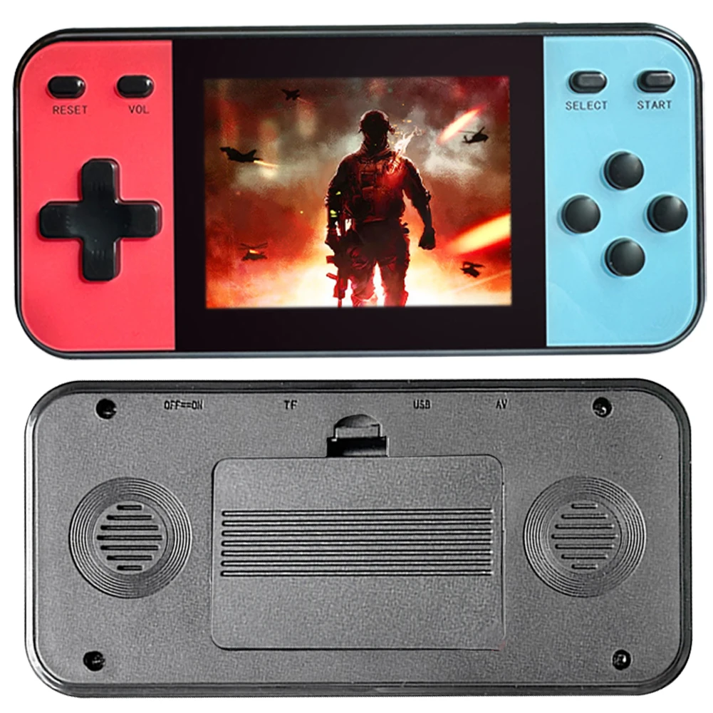 Reproductor de videojuegos Retro con pantalla de 3,0 pulgadas, 240 juegos integrados, reproductor de juegos electrónico, Mini reproductor de juegos portátil recargable por USB - imagen 3