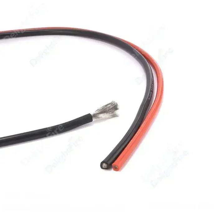 Cable de silicona suave 0 4 6 8 10 12 14 16 18 20 AWG Cable eléctrico para Dron Auto modelo de coche batería Solar iluminación LED electrónica - imagen 4