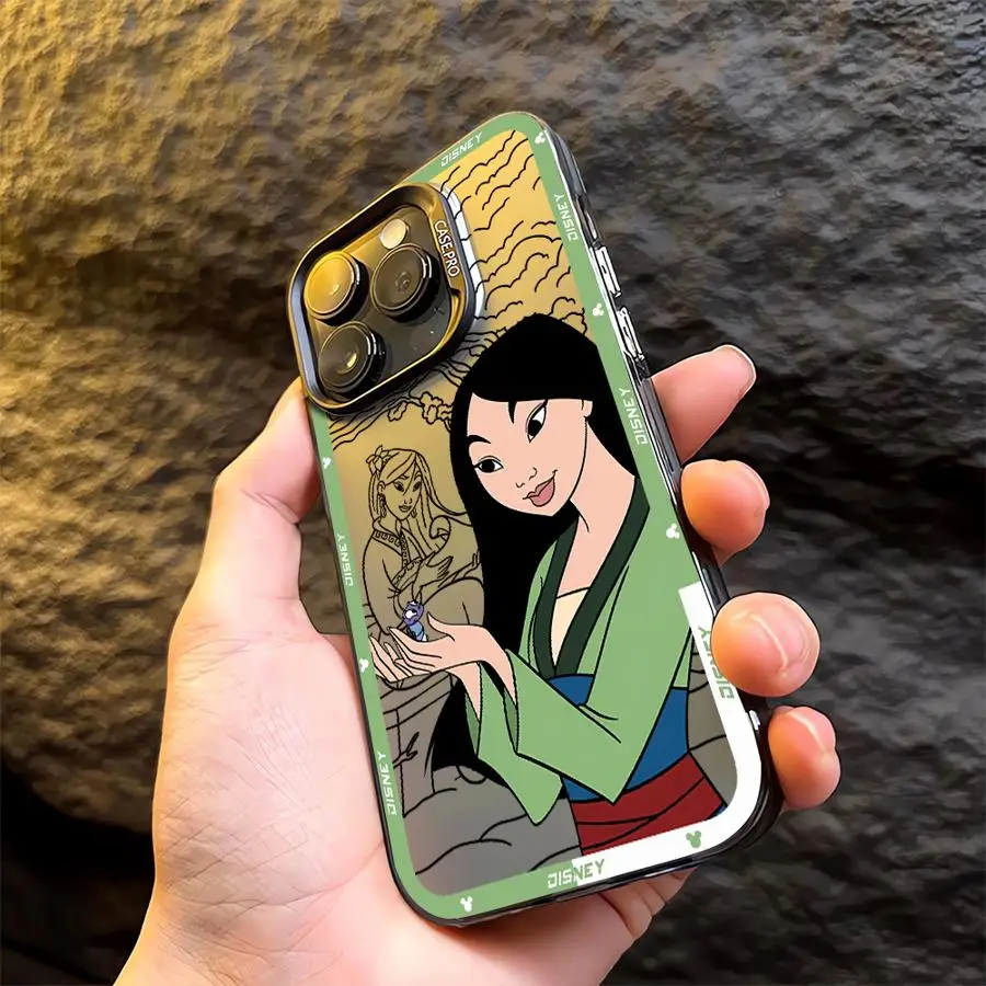 Cool Cute Hua Mulan funda de teléfono para Oppo Reno13 Reno12 Reno11 Reno10 Reno8 Reno7 Reno6 Reno5 Z F T Pro Plus 4G 5G cubierta mate - imagen 2