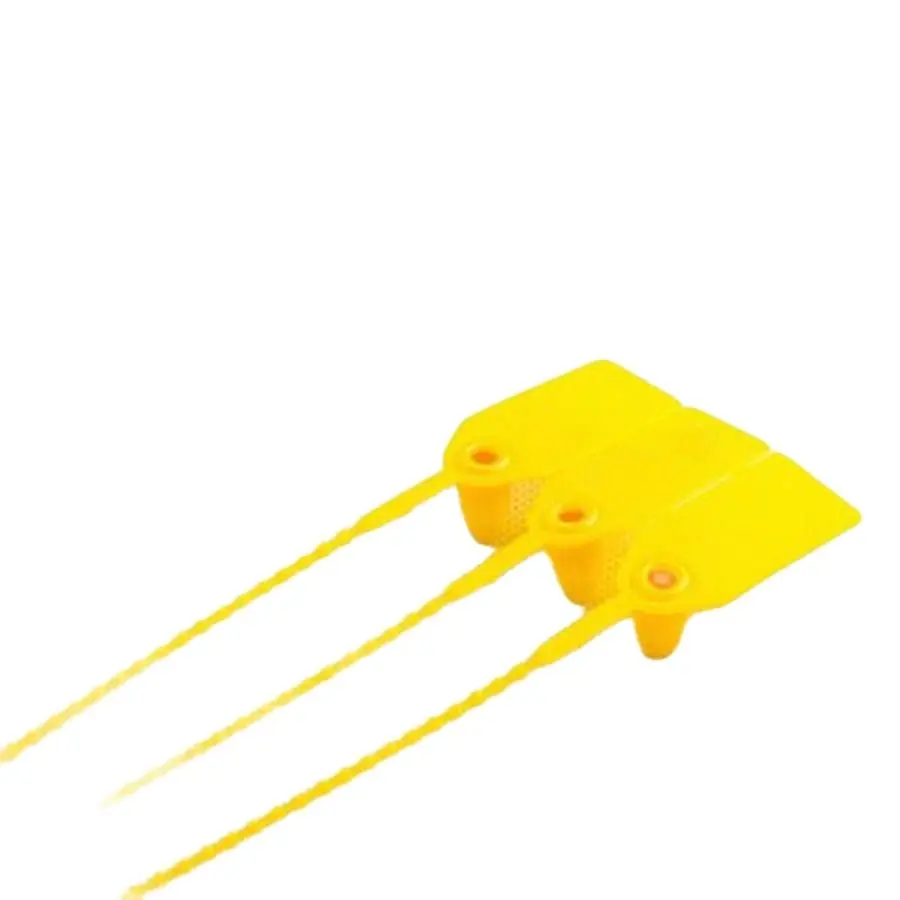 20 piezas sello de plástico desechable antirrobo brida para cables 250mm de largo tipo etiqueta para bolsa de zapatos precio al por mayor - imagen 2