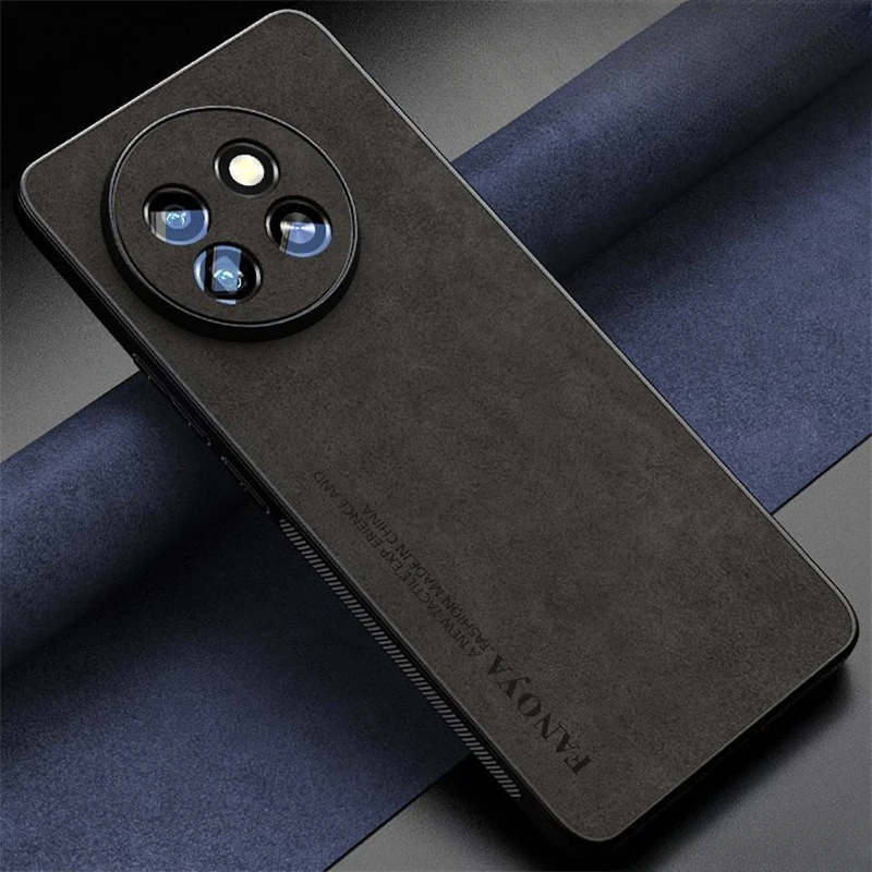 Funda de cuero para Xiaomi 14 Civi, protector de cámara a prueba de golpes, parachoques de silicona, de lujo, Skinsheep, para Xiaomi Mi14 Civi 5G Civi 4pro 3 - imagen 2