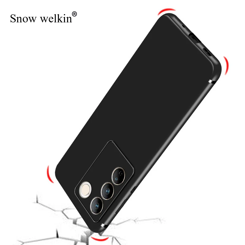 Para Vivo V27 V27E TPU funda de teléfono de silicona suave ultrafina para Vivo V27 Pro fundas traseras para teléfono - imagen 4