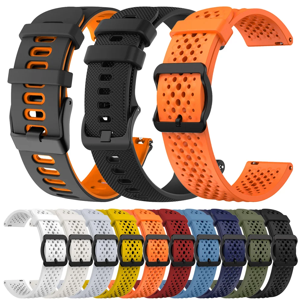 Correa de silicona para reloj HUAWEI GT 5 Pro, correa de 46mm GT5 GT 4 GT 3 2 HONOR Magic Watch 4 GS 3 Pro, pulsera de repuesto de 22mm