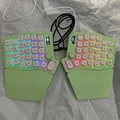 green keyboard