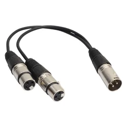 Cable Divisor XLR Y para Audio Profesional