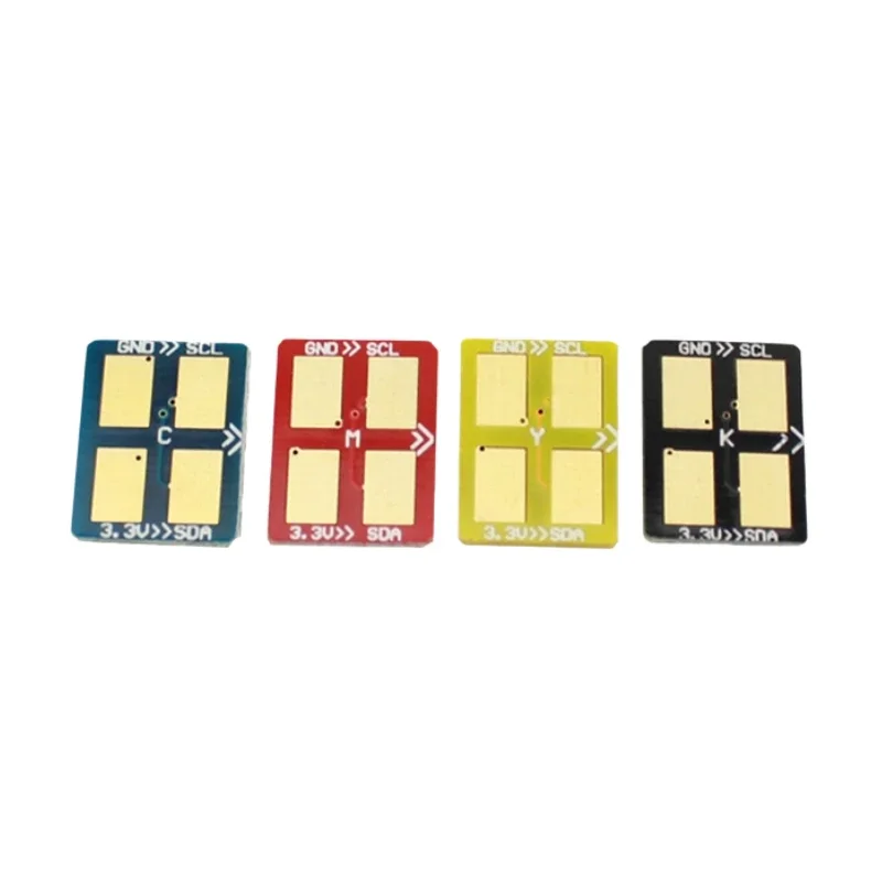 Dmyon 4 Uds chips de cartucho para Samsung CLP-300 CLX-2160 CLX3160N CLX 3160FN CLP300N clp300 chip de tóner de impresora - imagen 3