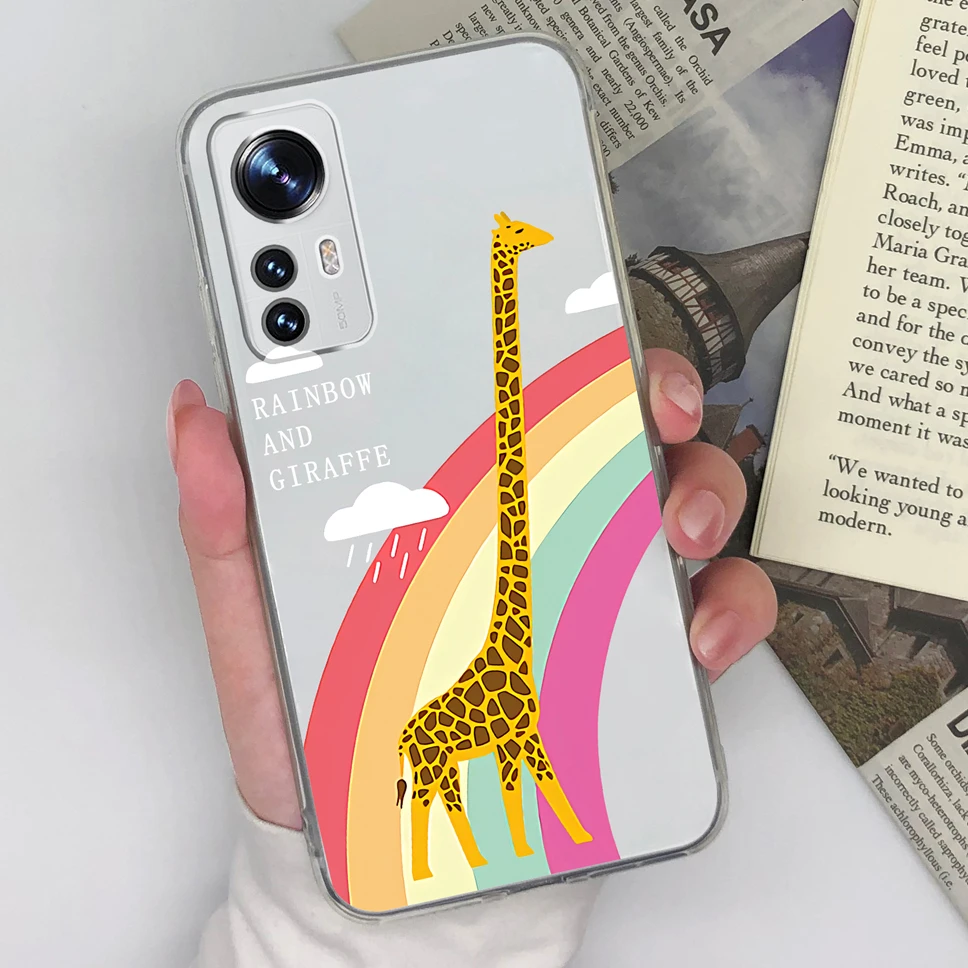 Para Xiaomi 12S Pro Ultra funda de teléfono diseños encantadores cubierta transparente suave TPU carcasa protectora de silicona para Xiaomi12S parachoques - imagen 2