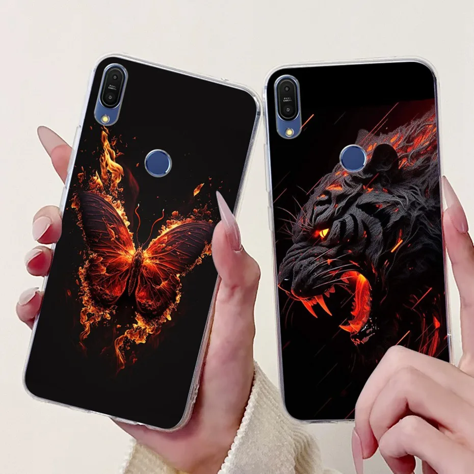 Funda de teléfono de nuevo diseño para Asus Zenfone Max Pro (M1) ZB602KL X00TD / Max (M1) ZB555KL X00PD fundas de silicona suave TPU - imagen 4
