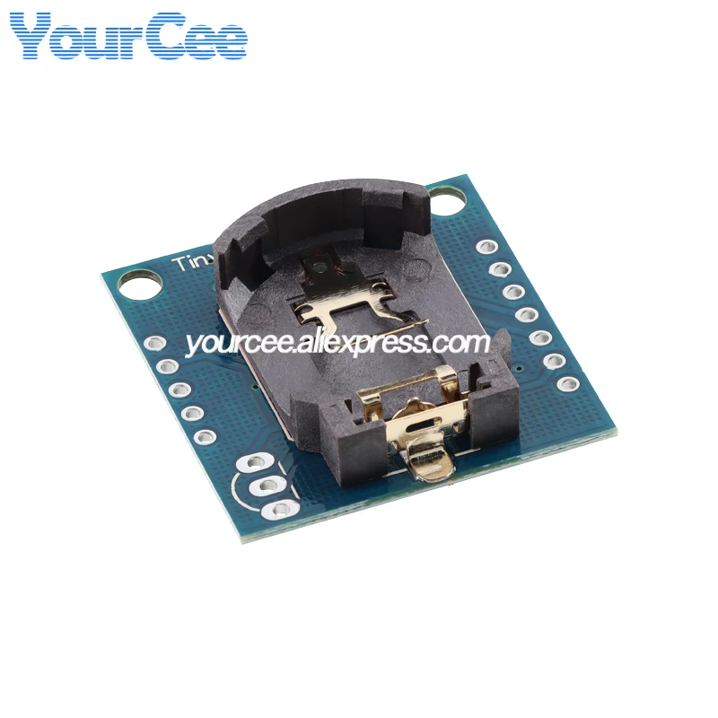 Módulo de reloj pequeño RTC I2C IIC, memoria EEPROM 24C32, reloj DS1307, señal de reloj, interfaz serie de 2 cables, 5 uds./1 ud. - imagen 4