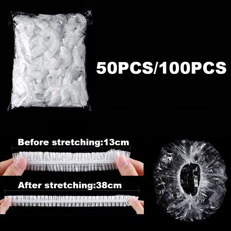 Bolsa de almacenamiento para mantenimiento fresco de cocina, cubierta desechable para alimentos, tapa de plástico elástica para alimentos, tapas para tazones de frutas y tazas