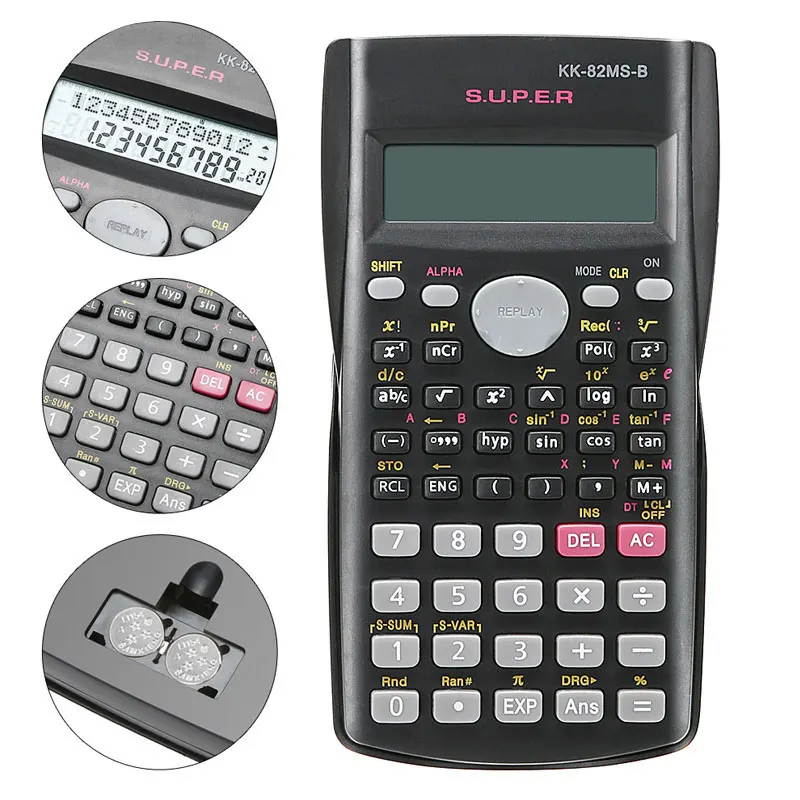 Calculadora Científica 240 Funciones – Pantalla 2 Líneas Universidad - imagen 5