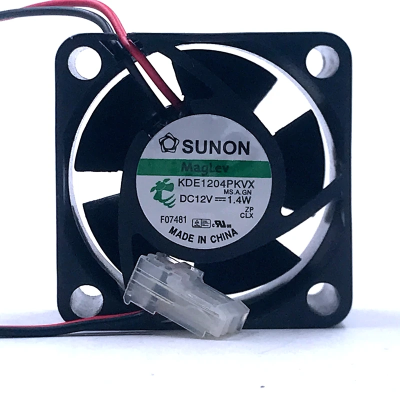 Nuevo Maglev para Sunon DC12v 1,4 w 4020 40 40MM 4cm KDE1204PKVX servidor inversor fuente de alimentación ventiladores de refrigeración axiales 2 pines - imagen 4