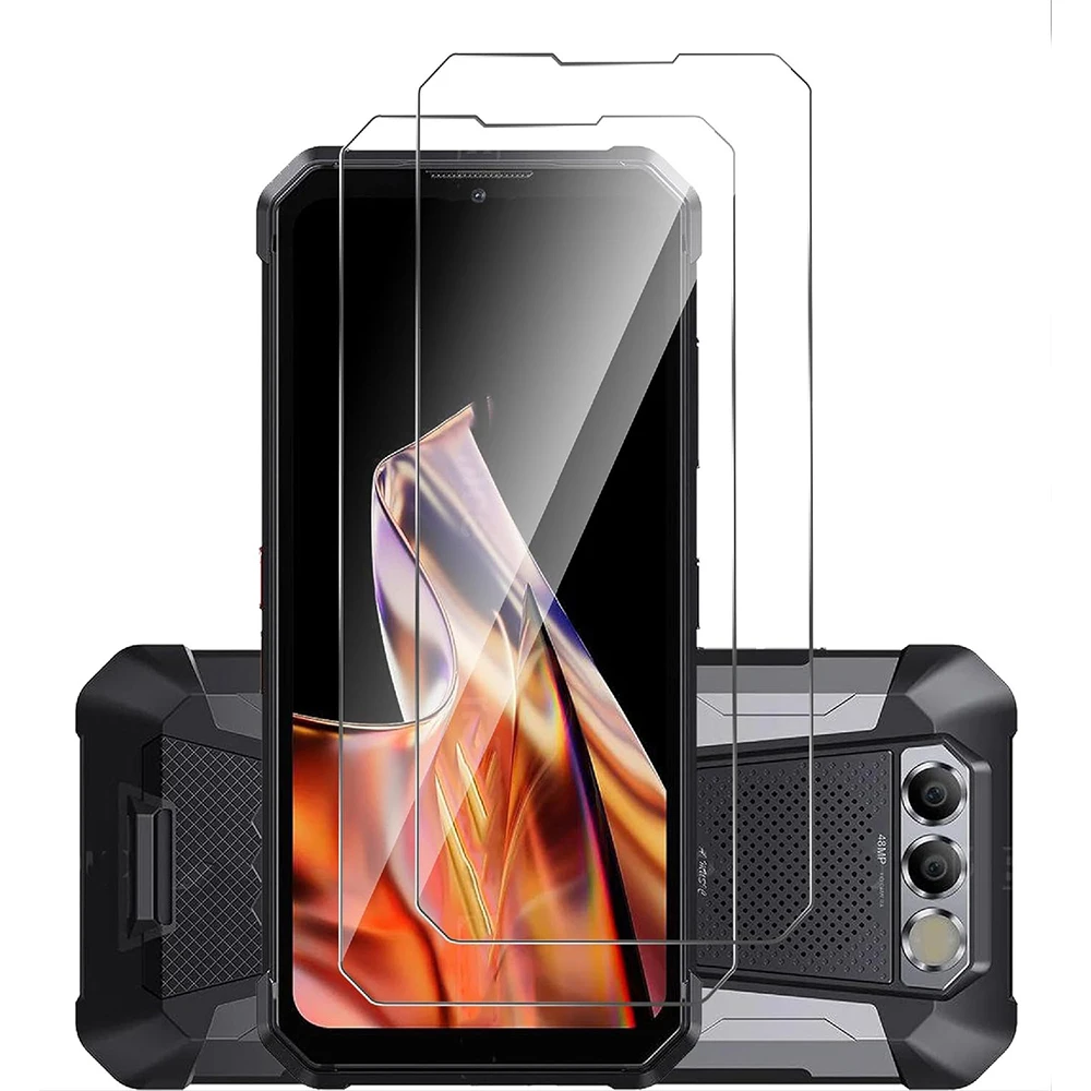 Cubierta protectora de vidrio para FOSSiBOT F106 Pro, Protector de pantalla de vidrio templado para FOSSiBOT F106 Pro, película de teléfono de 6,58" - imagen 2