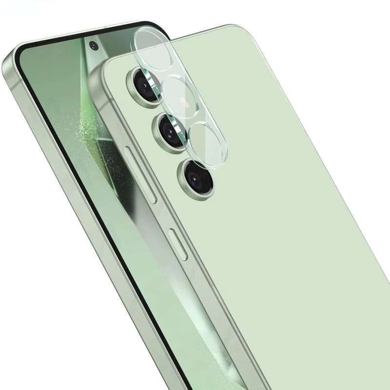 Protector de lente de cámara 3D para Samsung Galaxy S24 FE 5G, Protector de pantalla de lente para Samsung S24FE, cubierta de vidrio templado - imagen 4