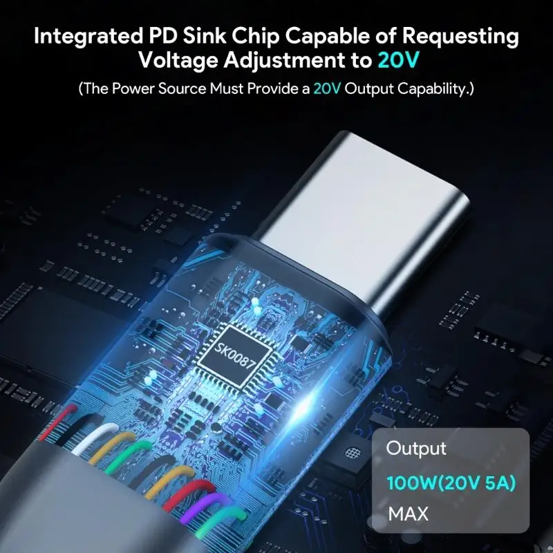 J1HC 2/3/5M Longitudes múltiples USB Tipo Cable adaptador alimentación DC5521 para cable adaptador alimentación por - imagen 2