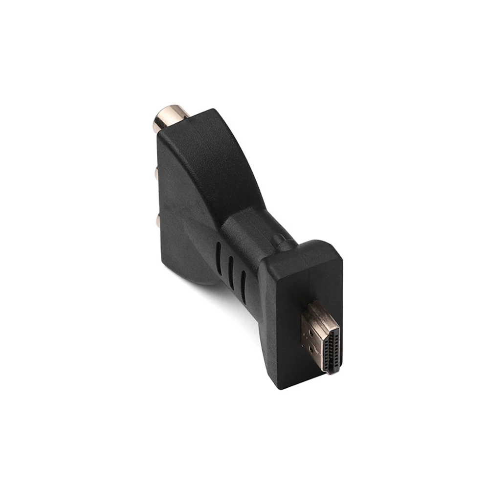 3 uds HDMI a AV chapado en oro compatible con HDMI macho a 3 RGB RCA Adaptador de Audio y vídeo conector convertidor de componentes AV para HDTV DVD - imagen 4