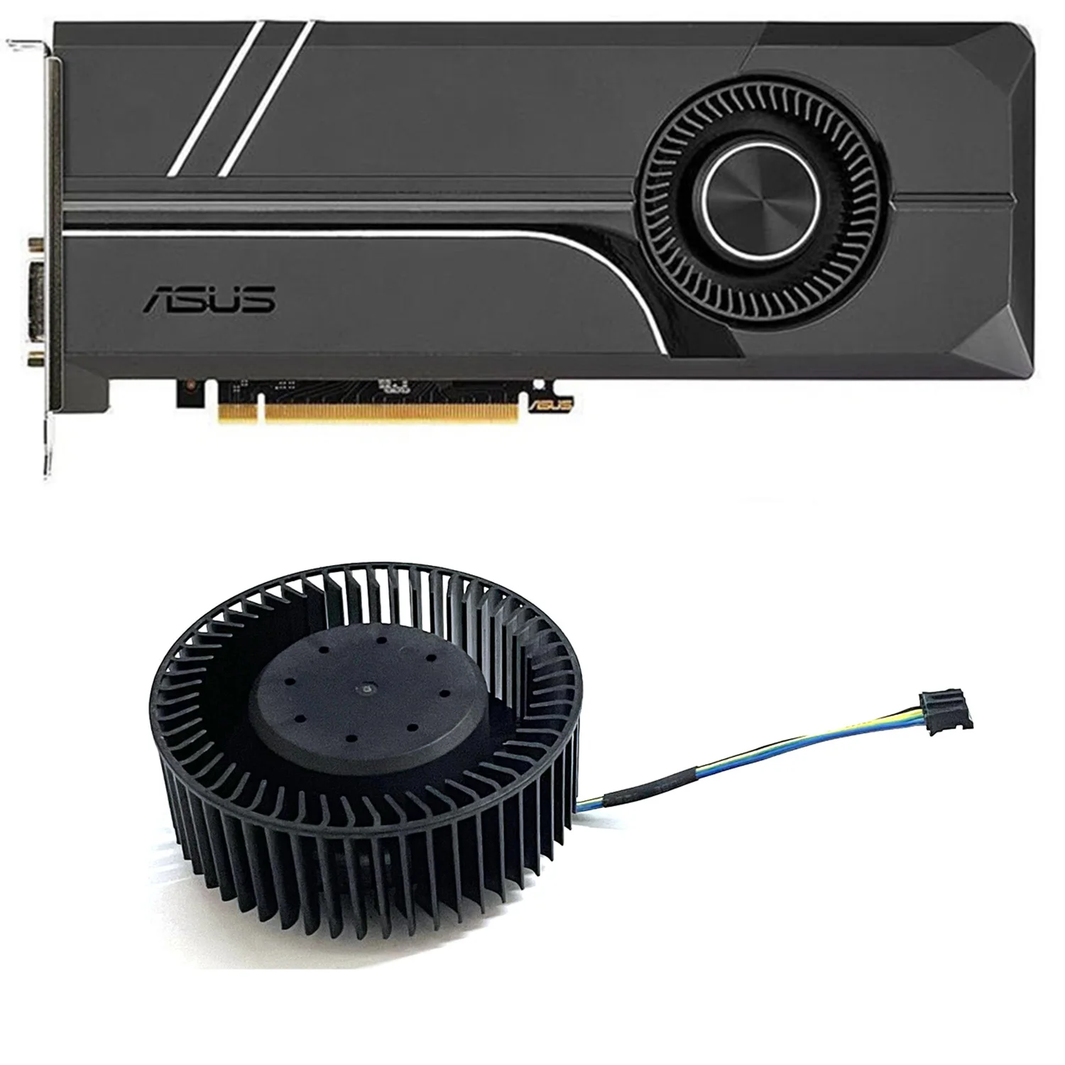 PLB06625B12HH DC12V 1.00AMP 4PIN Videokaart ventilador para un ventilador Turbo Asus GTX1070 1070TI GTX1080 Gtx 1080TI