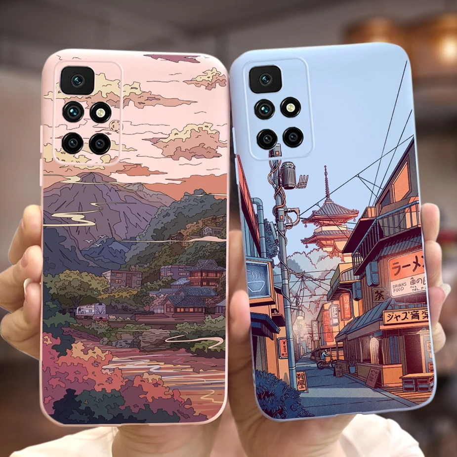 Para Xiaomi Redmi 10 funda Redmi10 Prime Linda funda trasera de dibujos animados de moda funda de teléfono de silicona suave para Xiaomi Redmi 10 Prime Fundas - imagen 2