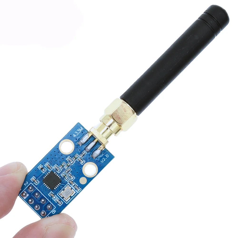 Módulo inalámbrico CC1101 de 433MHz con módulo transceptor inalámbrico de antena SMA - imagen 3