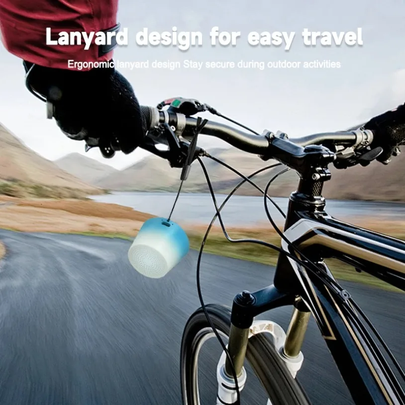 VIKEFON Mini altavoz portátil JW912 Bluetooth altavoz magnético BT5.3 pequeña caja de sonido 7 horas de reproducción soporte para teléfono - imagen 5