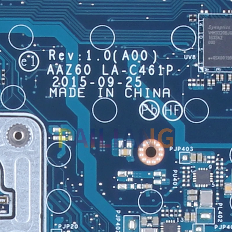 델 래티튜드 E7470 노트북 메인보드 LA-C461P 0, VNKRJ 0DGYY5 03GMP2 02R1TC 0YDW8F i3i5i7 6 세대 노트북 마더보드, 전체 테스트 완료 - imagen 5