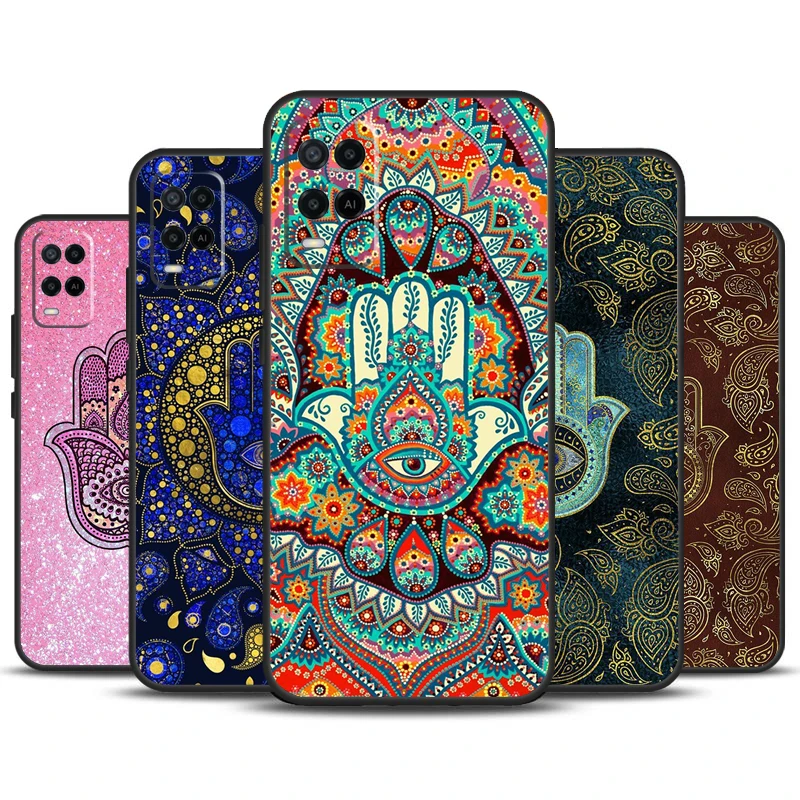 Funda de mano de Fátima para OPPO A78, A98, A58, A16, A76, A96, A5, A9, A53, A17, A57, A77, A15, A52, A72, A93, A74, A94, A54S